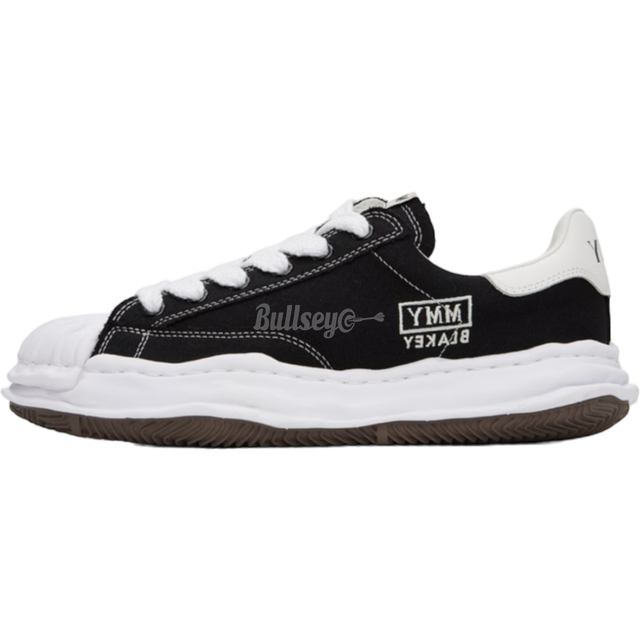 Maison Mihara Yasuhiro Blakey Low Og Canvas Sneaker (Black - 44) - Size 44