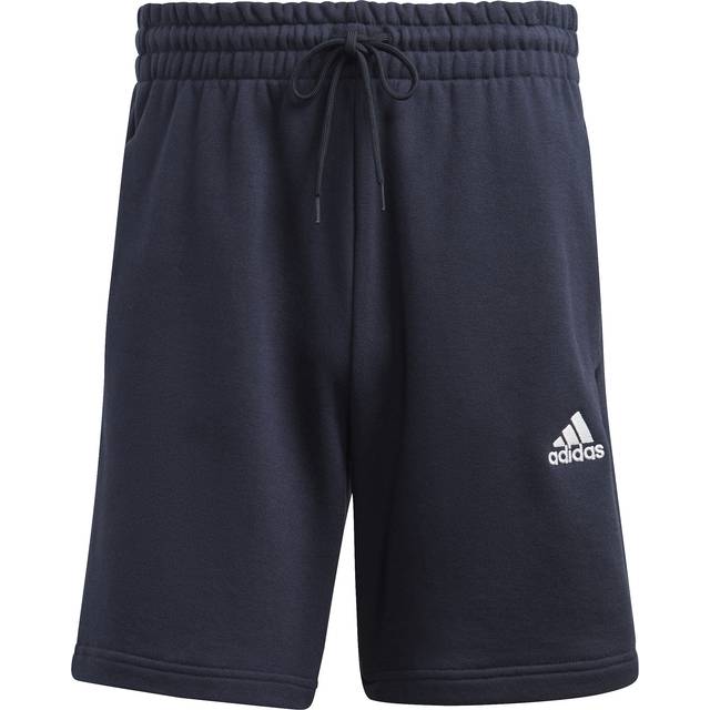 Adidas Mens Essentials French Terry 3-Stripes Short Size: 3XL, Colour: Ink