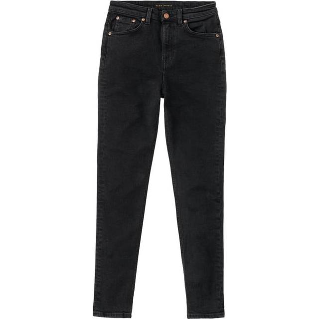 Women's jeans Nudie Jeans Hightop Tilde - Noir