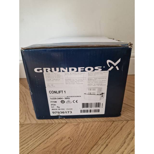 New, boxed - genuine grundfos conlift automatic condensate pump 97936173