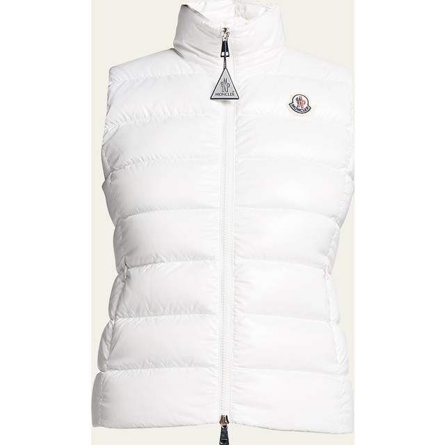 Moncler Black Ghany Down Vest - 999 Black - 2