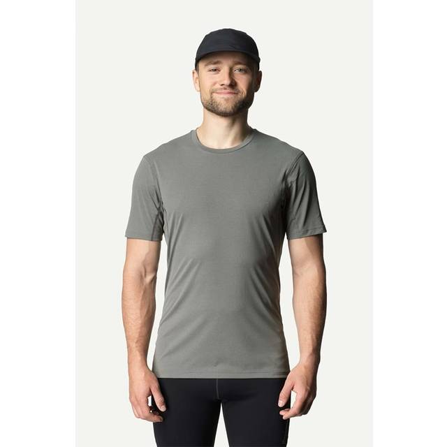 Houdini Sportswear Pace Air Tee - T-shirt - Herr Geyser Grey XS
