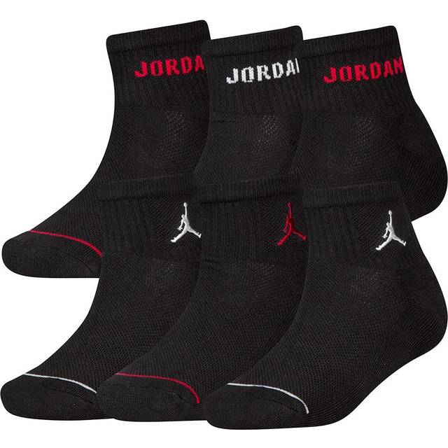 Jordan Ankelstrumpor - 6-pack - Legend vadderad ankel - Svart - Jordan - 23,5/27 - Strumpor