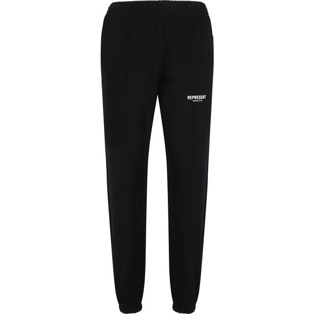 REPRESENT, Sweatpants, male, Black, S, Club Logo Joggers with Drawstring Closure
