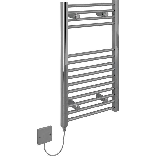 Kudox 150W Straight Electric Towel Rail 400x700mm, Chrome - KTR150STR4X7C - 429285