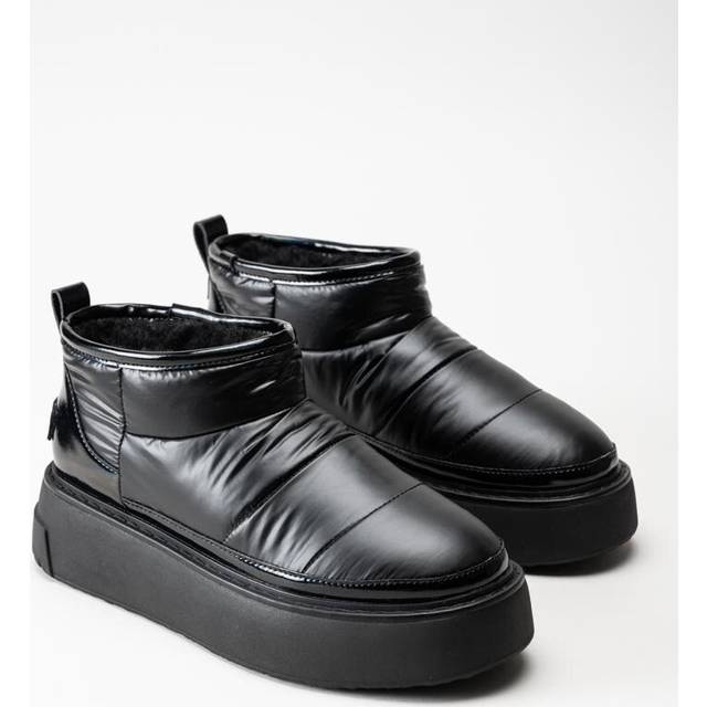 Colors of California - Svarta platåboots i nylon storlek 37 - Black (37)