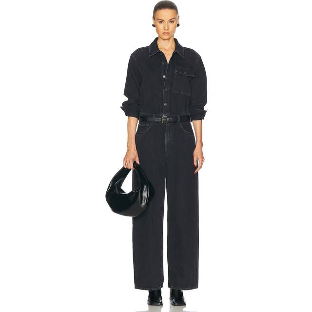 AGOLDE Tane Jumpsuit in Spider - Black. Size XS (also in M, S). (XS)