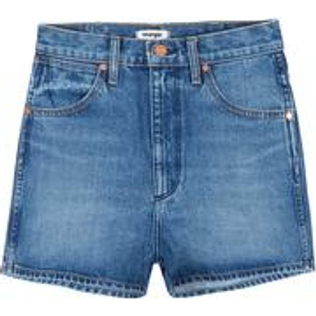 Women's denim shorts Wrangler Festival - Bleu - 30