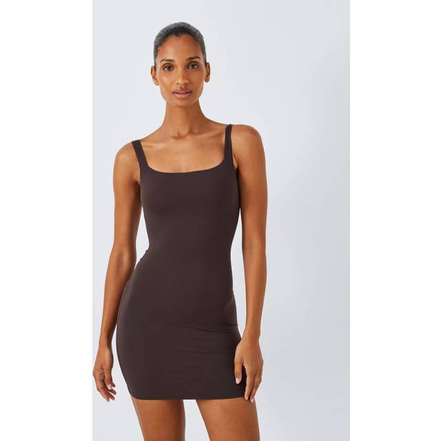 John Lewis Smoothing Square Neck Slip Dress
