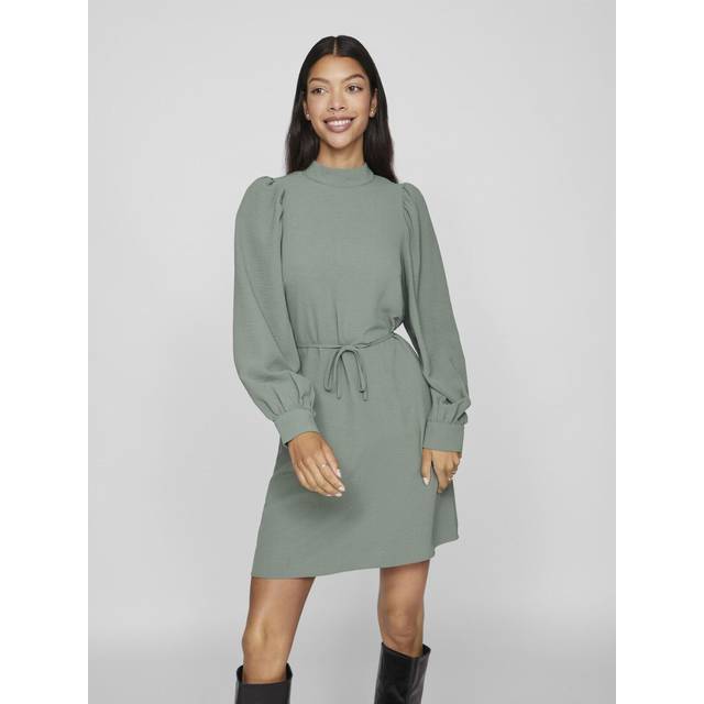 High Neck Short Dress
