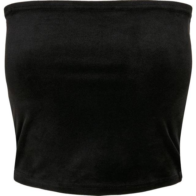 Women's tank top Urban Classics velvet tube - Noir - XL