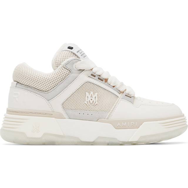 AMIRI White & Gray MA-1 Sneakers - Alabaster - IT 47