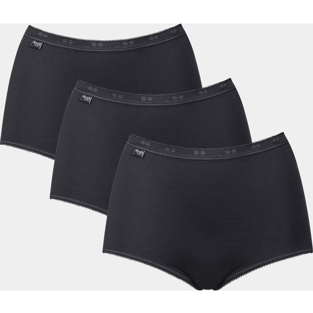 Women's maxi panties Sloggi Basic+ (x3) - Noir
