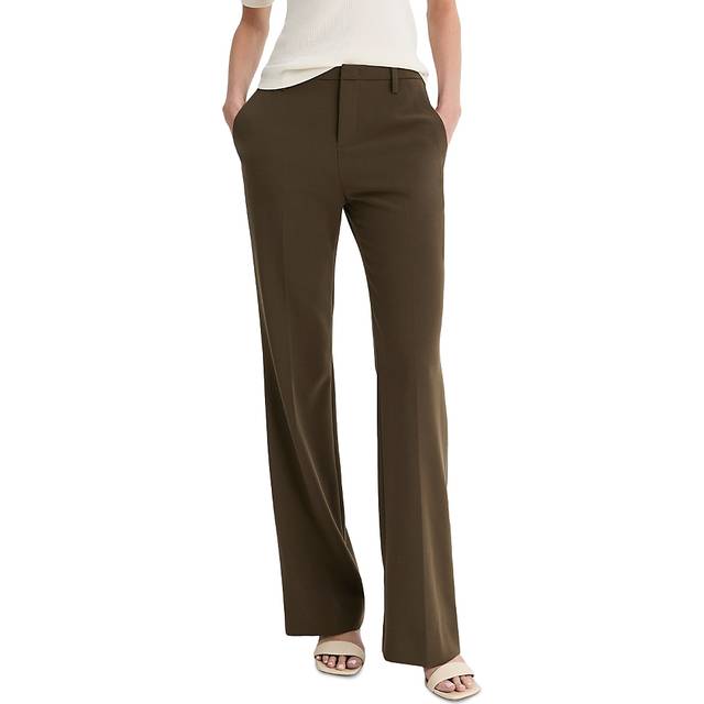 Vince Mid-Rise Tailored Flare Pant