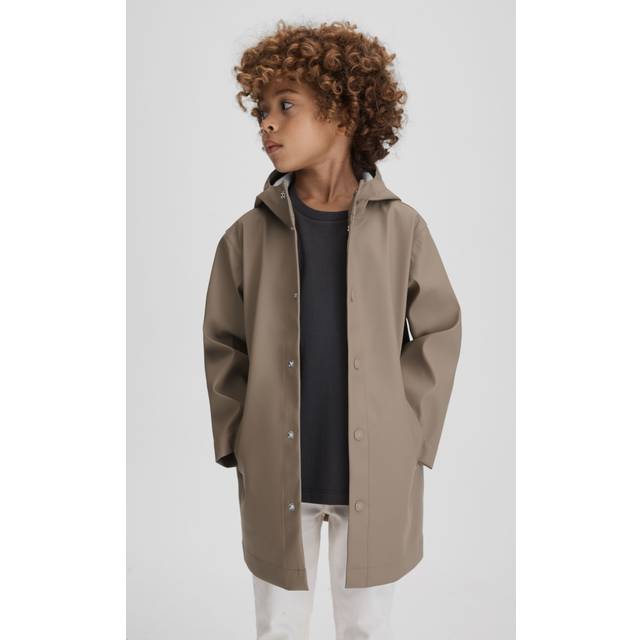 Reiss Kids' Eero Water Repellent Hooded Coat