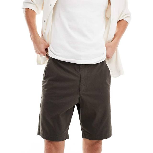 French Connection – Khakifärgade chinosshorts-Grön/a