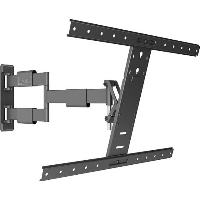 Multibrackets M VESA Flexarm Thin - Monteringssats (lutningsvridbar arm, fullrörelsemontering) - för LCD-display - stål - svart - skärmstorlek: 37"-55"