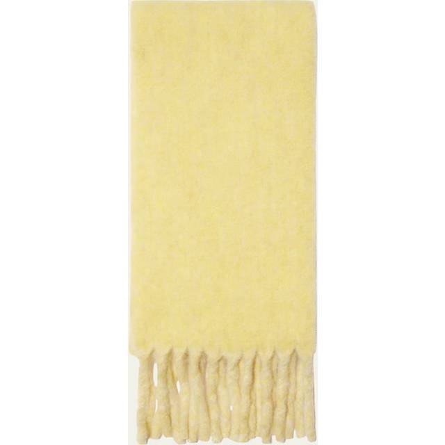 Burberry reversible logo alpaca wool blend scarf - sandstone - rrp £250