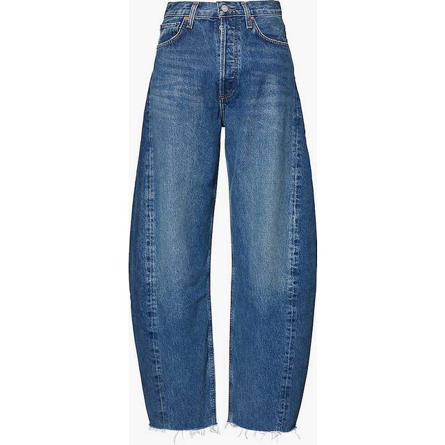 Agolde Luna high-rise barrel-leg jeans
