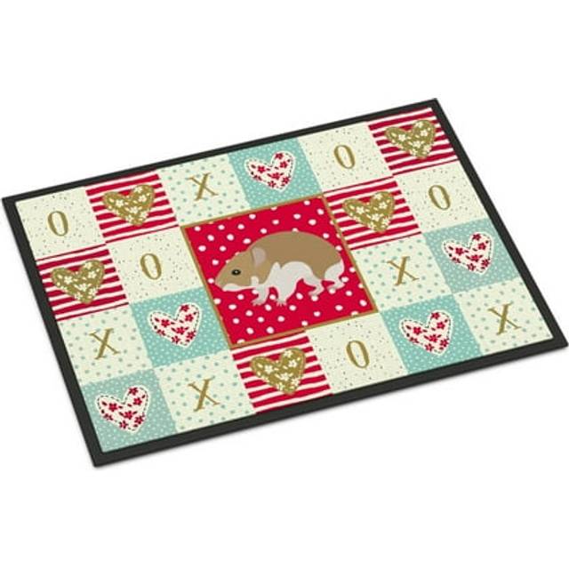 """""Caroline's Treasures Turkish Hamster Love Indoor or Outdoor Mat 24x36 doormats  Multicolor"""""
