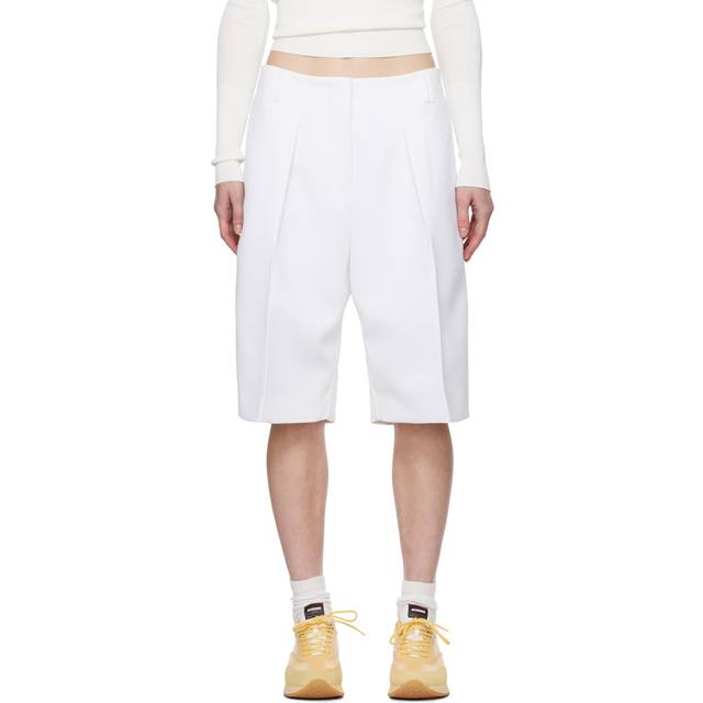 LES SCULPTURES High-waisted OVALO Shorts size 44 (44)
