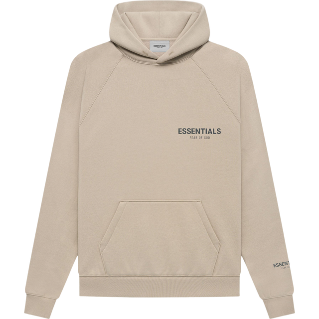 Fear of God Essentials FW21 Core Collection Pullover Hoodie 'Tan' FOG-FW21-159 - S