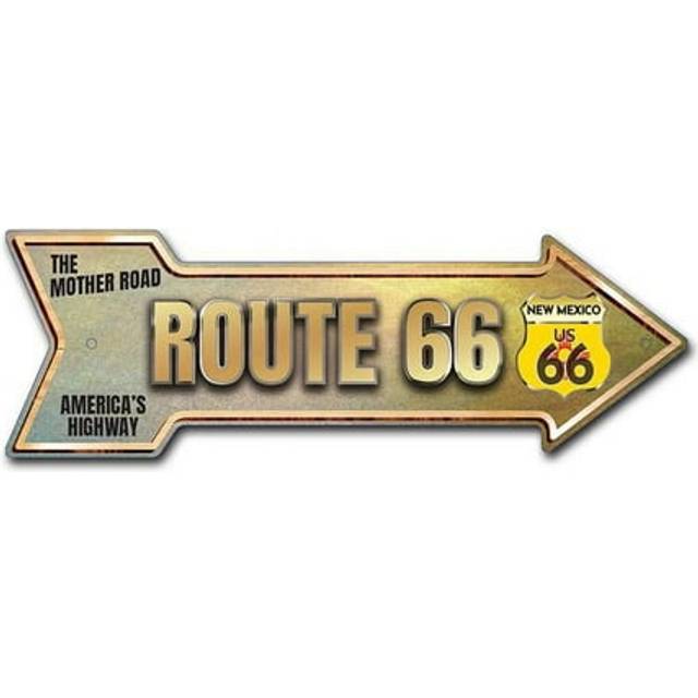 SignMission D-A-10-999631 10 x 30 in. Indoor & Outdoor Decor Direction Sticker Vinyl Wall Decals - Route 66 New Mexico - 24 in.