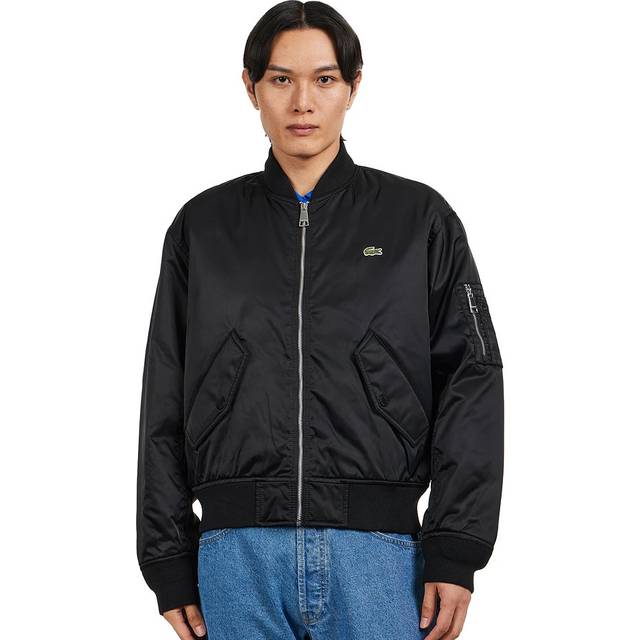 Lacoste, Jacka, Herr, M, Nylon, Svart Bomberjacka - black (M)
