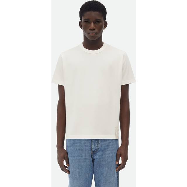 BOTTEGA VENETA Pima Cotton Jersey T-Shirt - White