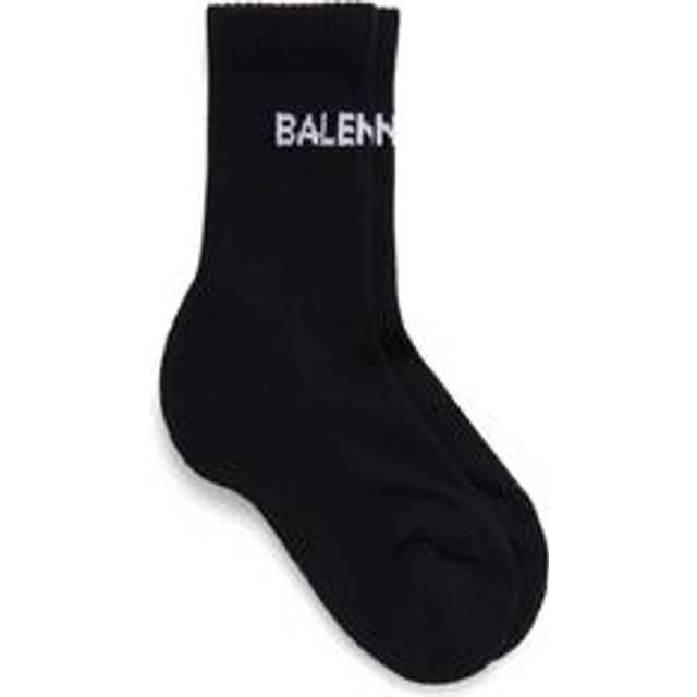 Kids - Balenciaga Tennis Socks - Black - Unisex - - Cotton, Polyamide & Elastane