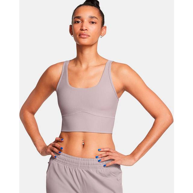 Under Armour Meridian Rib Women's Crop Tank Tetra Gray / Tetra Gray XL