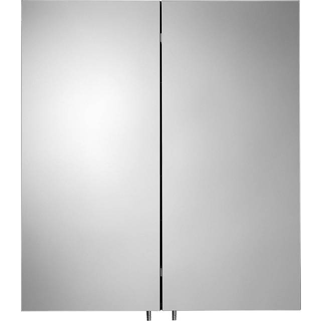 Dawley Steel Double Door Cabinet, Matt Black