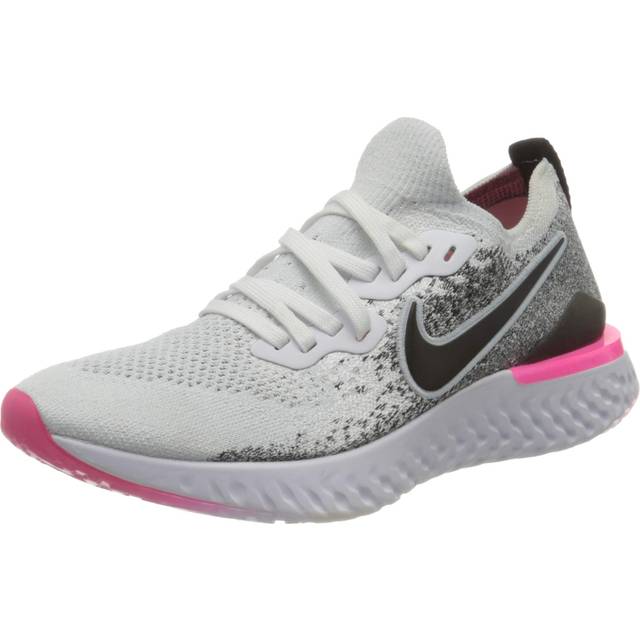 (WMNS) Nike Epic React Flyknit 2 'Oreo Pink' BQ8927-103 - White/Black/Hyper Pink