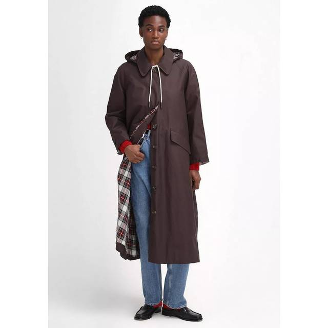 Barbour The Edit by Alexa Natalie Waterproof Trench Coat - Brown