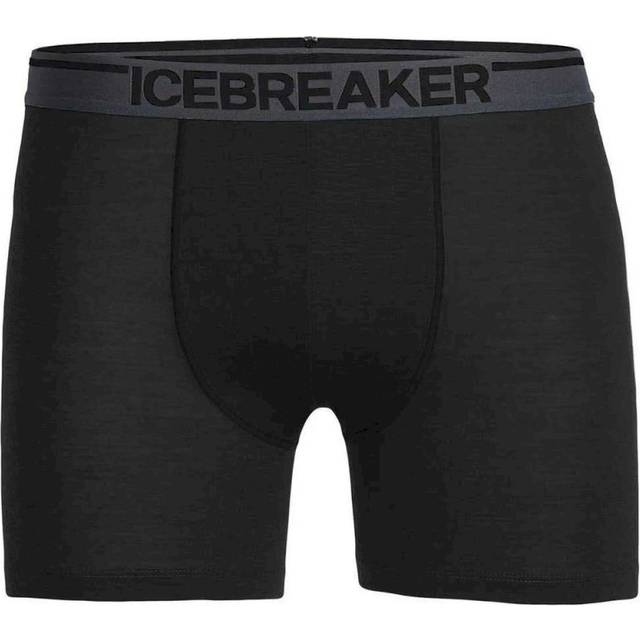 Icebreaker Men's Anatomica Boxers BLACK, S