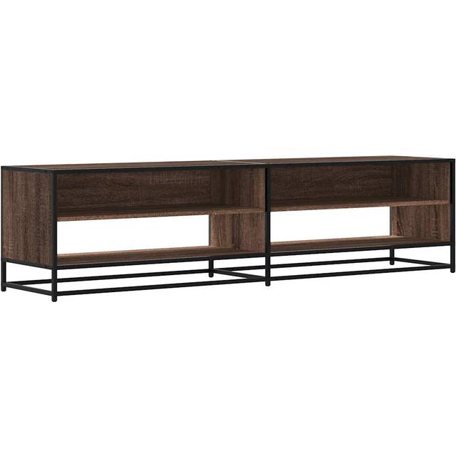 vidaXL TV Cabinet Brown Oak 180.5x40x46 cm Engineered Wood