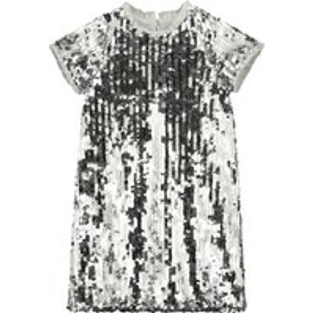 Coco Sequin Party Dress - Silver - 7-8 Years