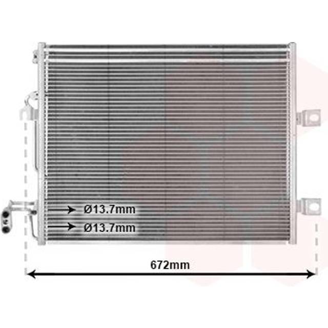 Condenser, air conditioning 30005392 International Radiators 30005392
