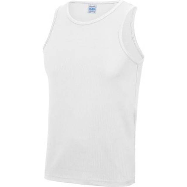 (L, Purple) Just Cool Mens Sports Gym Plain Tank / Vest Top