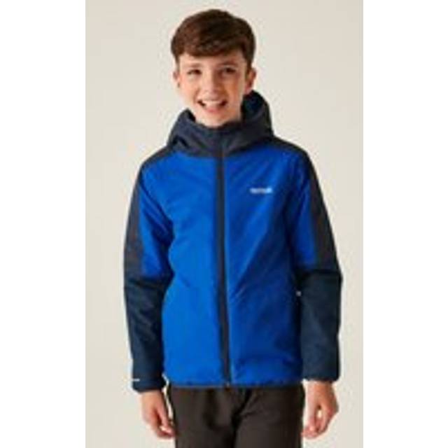 Regatta Kids Waterproof Volcanics VIII Reflective Jacket Olympian Blue Navy, Size: 5-6 Years