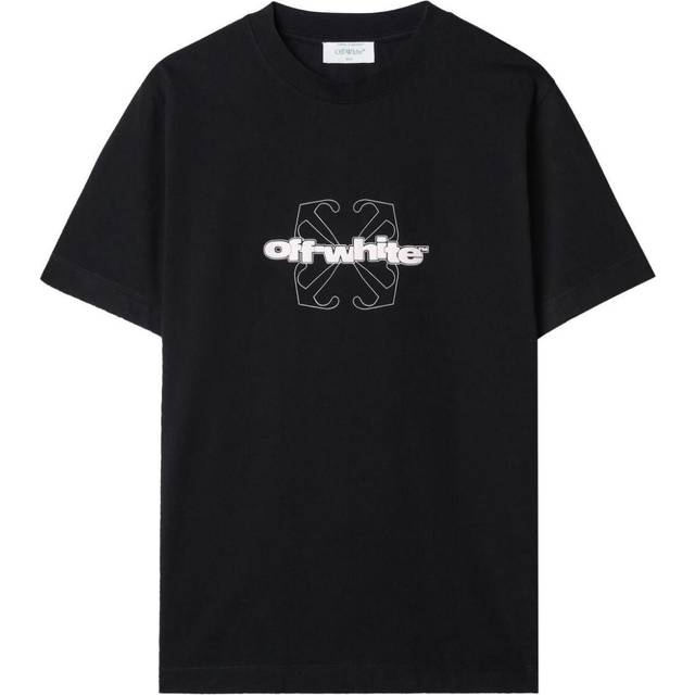 OFF WHITE Flock Arrow T-Shirt - Black