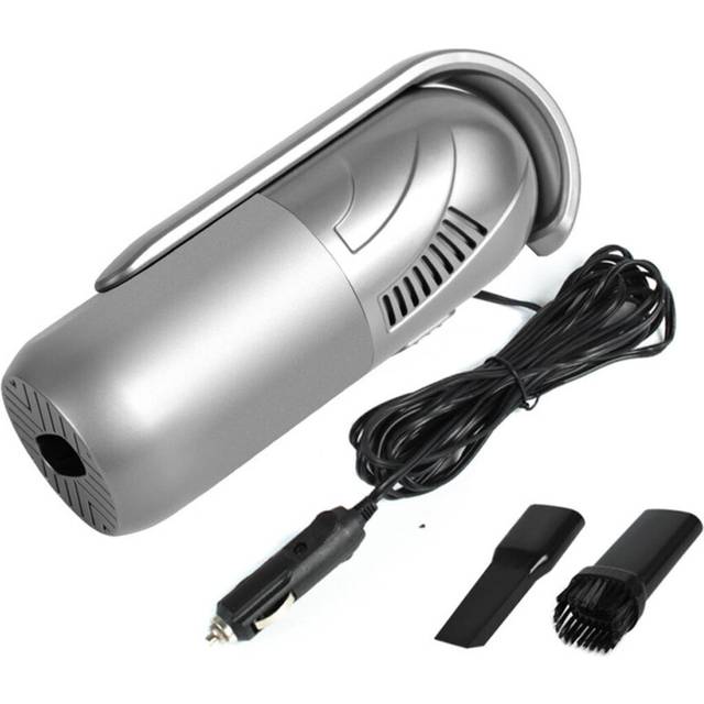 1 Pcs 5200PA high-power mini vacuum cleaner for family and car SILVER COLOUR