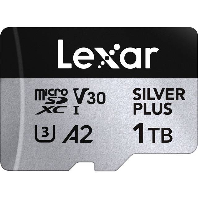 Lexar microSDXC Silver Plus UHS-1 V30 - 1TB