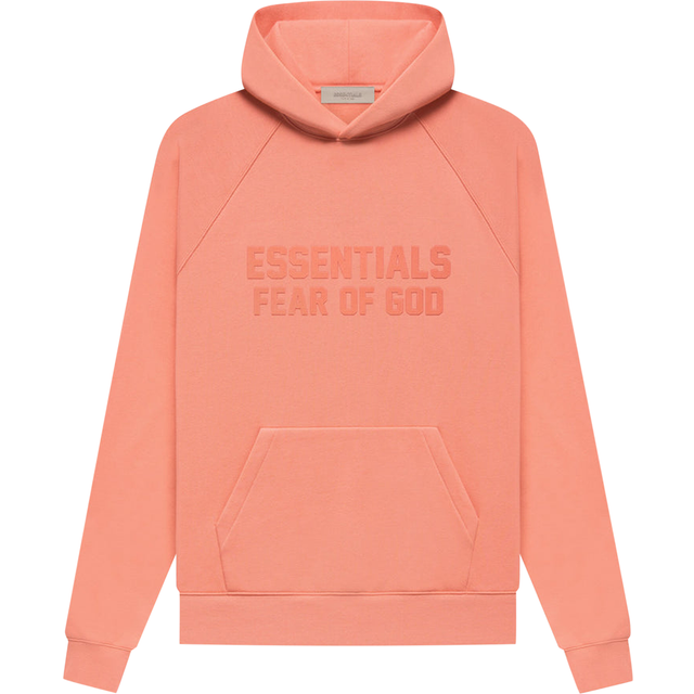 Fear of God Essentials FW22 Hoodie 'Coral' FOG-FW22-029 - XL
