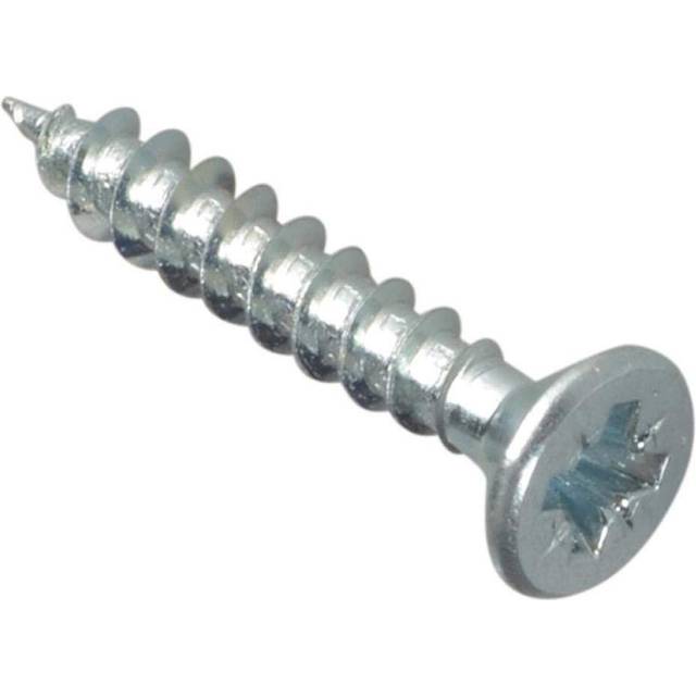 Forgefix Multi-purpose Pozi Compatible Screw Csk ST ZP 4 X 25MM Box 200