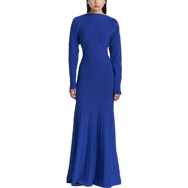 Veleda Knitted Dress - Cobalt Blue - Craft your capsule wardrobe with everyday basics and denim designs from Swedish brand Twist and Tango. Effortlessly fusing ease and style, each timeless piece is sure to transcend seasons and become favourites in your daily edit.