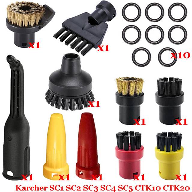 (Set-16) For Karcher Steam Vacuum Cleaner Machine SC1 SC2 SC3 SC4 SC5 SC7 CTK10
