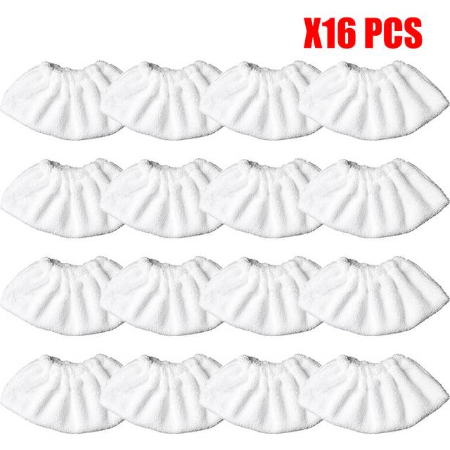 (16pcs) Mop Rags For Karcher SC2 SC3 SC4 SC5 Vacuum Cleaner Cleaning Pad Cloth