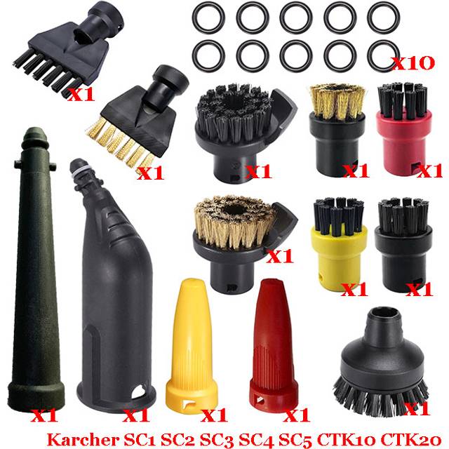 (Set-6) For Karcher Steam Vacuum Cleaner Machine SC1 SC2 SC3 SC4 SC5 SC7 CTK10