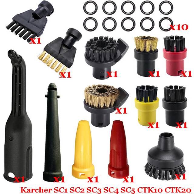 (Set-7) For Karcher Steam Vacuum Cleaner Machine SC1 SC2 SC3 SC4 SC5 SC7 CTK10